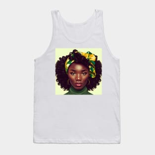 I Am Black History Natural Hair Afro T-Shirt. Black History Month Tank Top